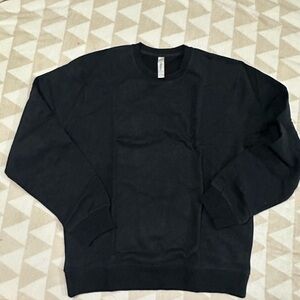 Oliver’s apparel men’s classic crewneck sweater black medium